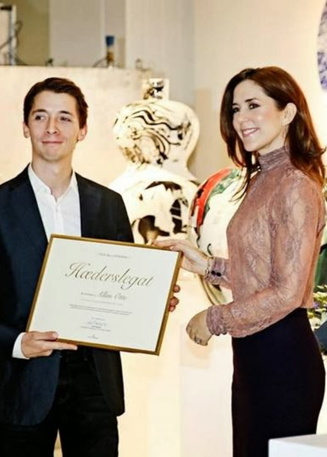 الأميرة ماري في افتتاح Royal Copenhagen