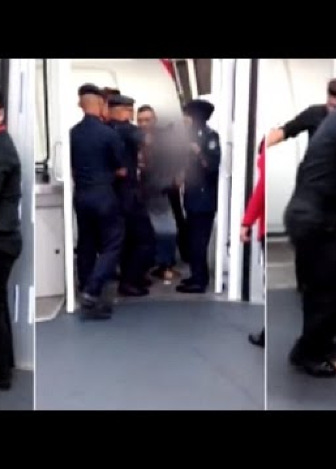 بالفيديو.. شاهد ردة فعل امرأة غاضبة تخلفت عن موعد رحلتها