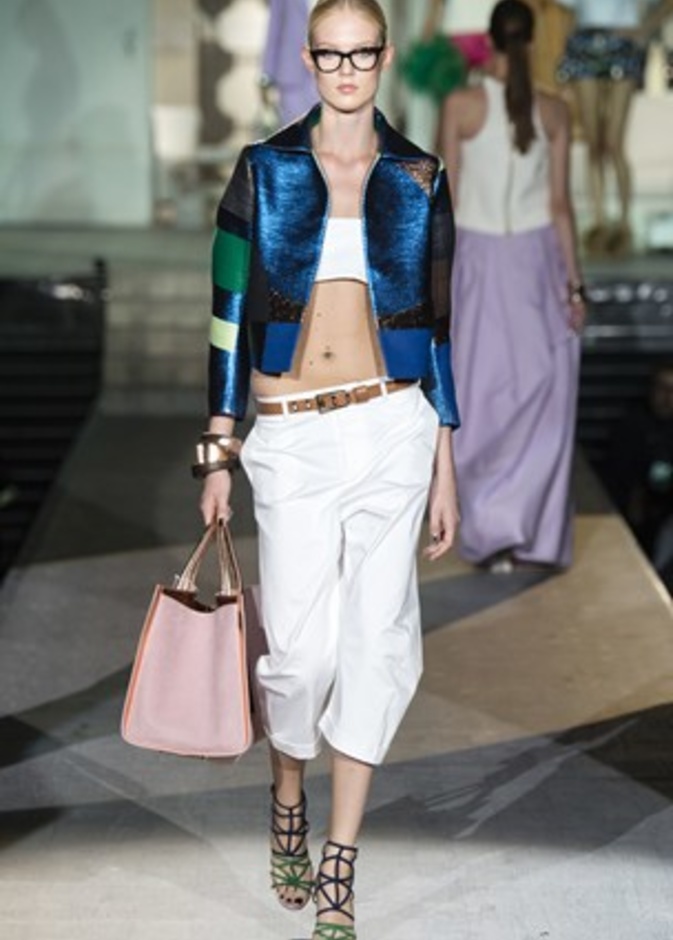 موضة الجينز والكشاكش في عرض Dsquared 2 