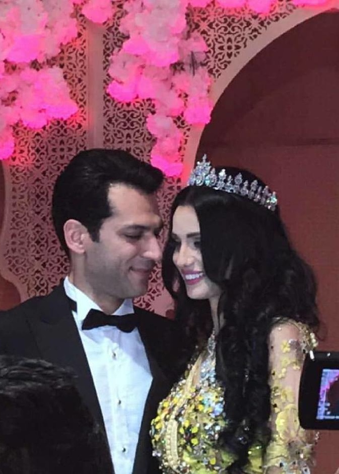 زفاف مراد يلدريم وايمان الباني