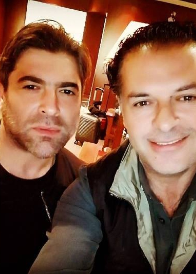 لقاء بالصدفة وسيلفي في مطار بيروت يجمع راغب علامة و وائل كفوري