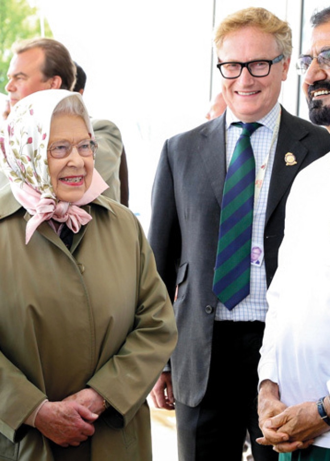 محمد بن راشد يشهد إنجاز فرسان الامارات