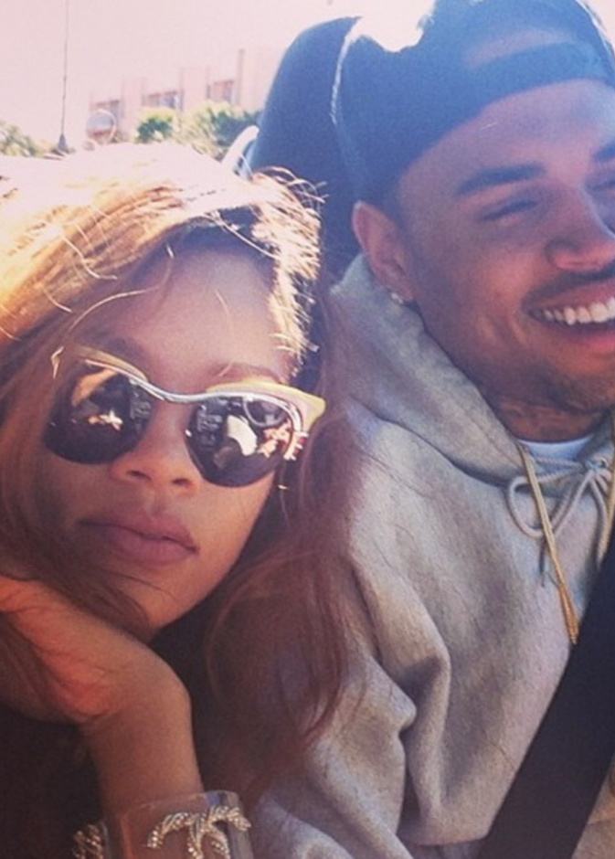 سيلفي ريهانا وبراون