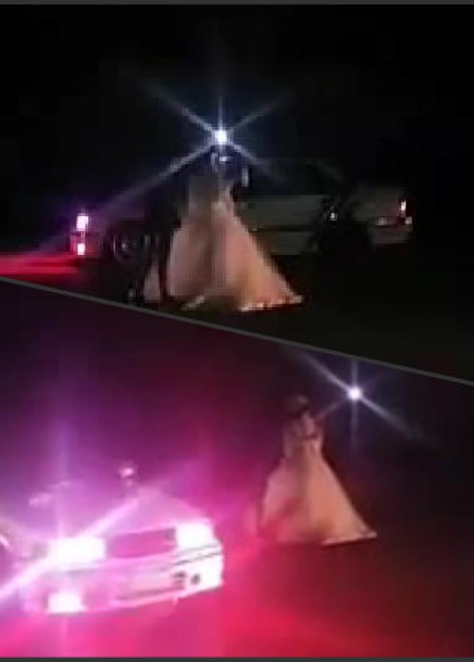  بالفيديو: عريس "يفحط" ليلة زفافه