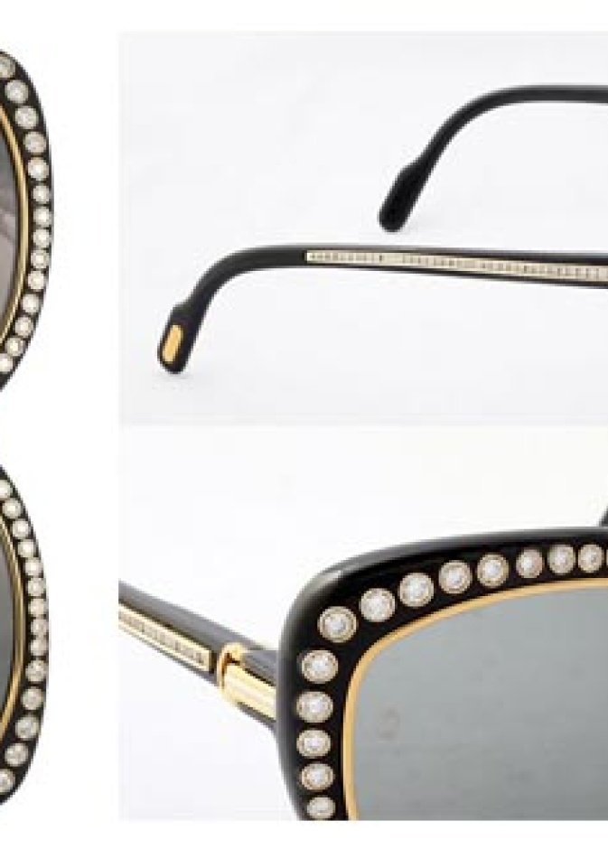 دبي تعرض أغلى نظارة في العالم  