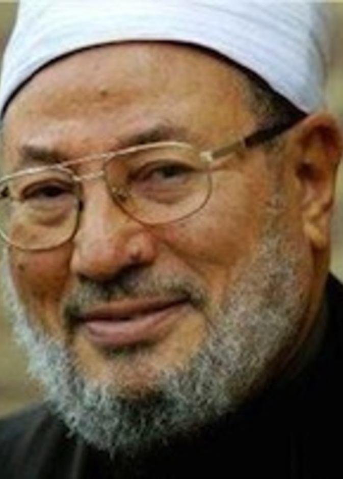 القرضاوي طلق الجزائرية وتزوج المغربية