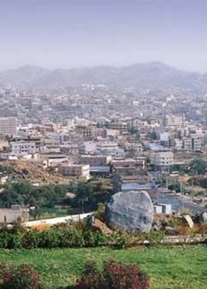 أبها تتزين لمهرجانها السنوي