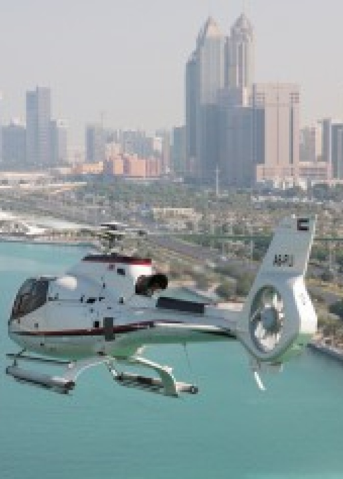 جولات فاخرة فوق أبوظبي