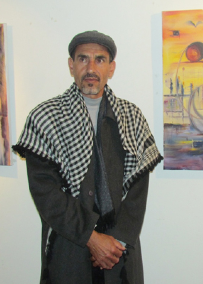 الفلسطيني خالد نصار :ابني اكتشفت موهبتي بالصدفة