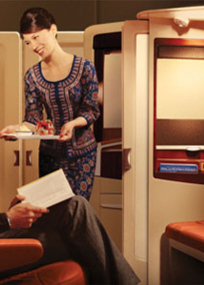 الخطوط السنغافورية تتخطى حدود الإبداع