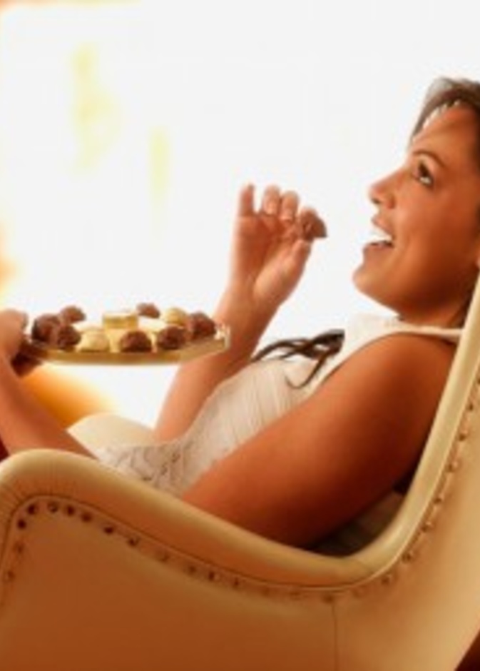 الخدع البصرية في تناول الشيكولاتة