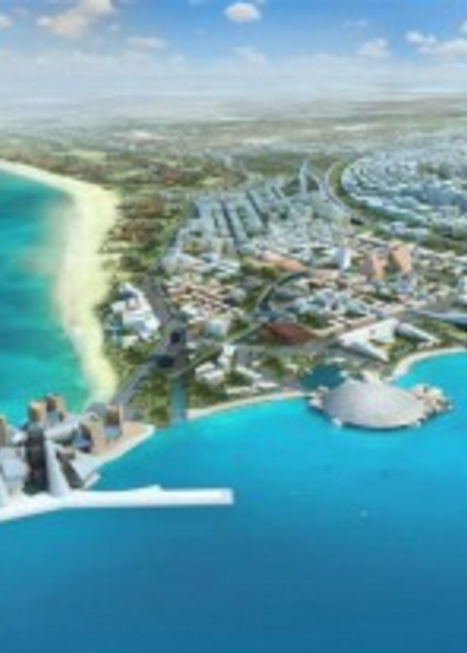   بيوض سلاحف على جزيرة السعديات 