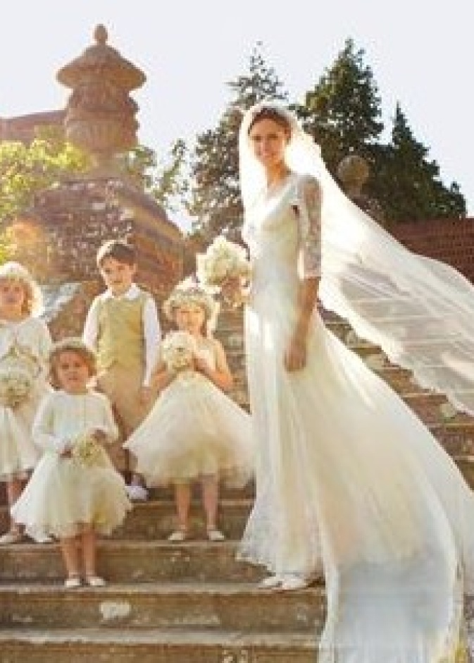 زفاف حالم للعارضة جاكيتا ويلر