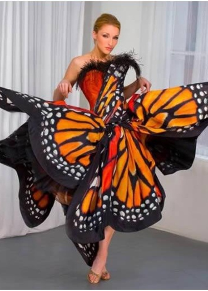 فستان الفراشة