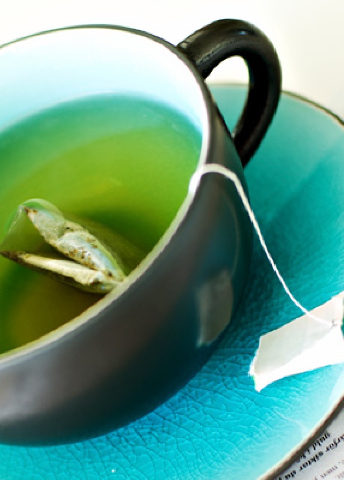 الشاي الأخضر