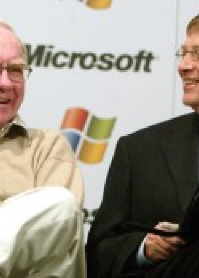  بيل جيتس وارين بافيت