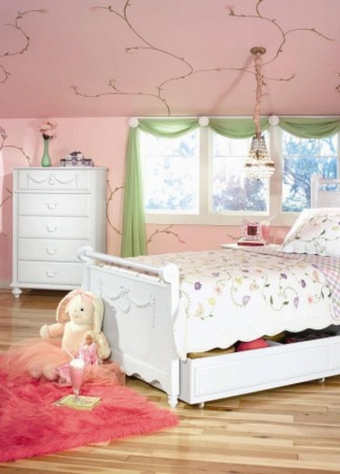 اختاري الألوان المشرقة لغرف نوم بناتك