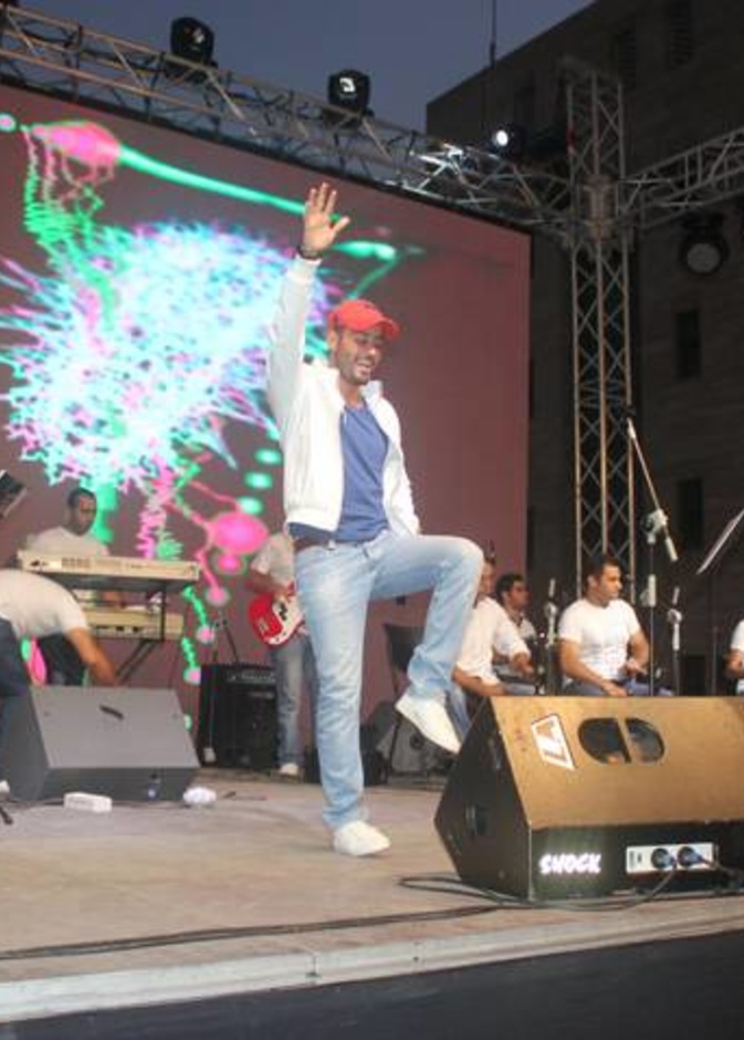 سعد رمضان في حفل بجامعة ال BAU