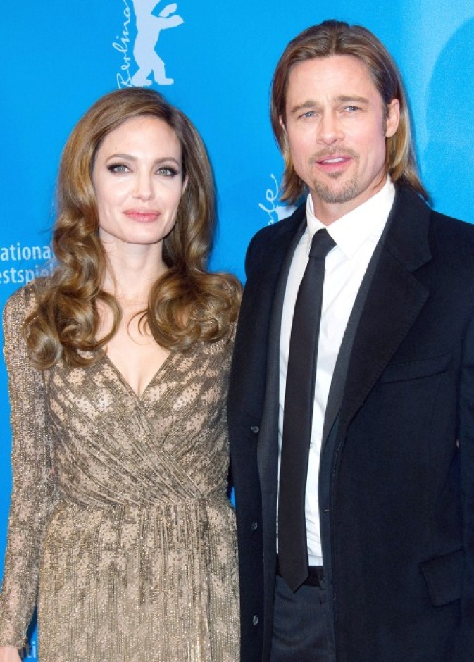 انجلينا جولي وبراد بيت