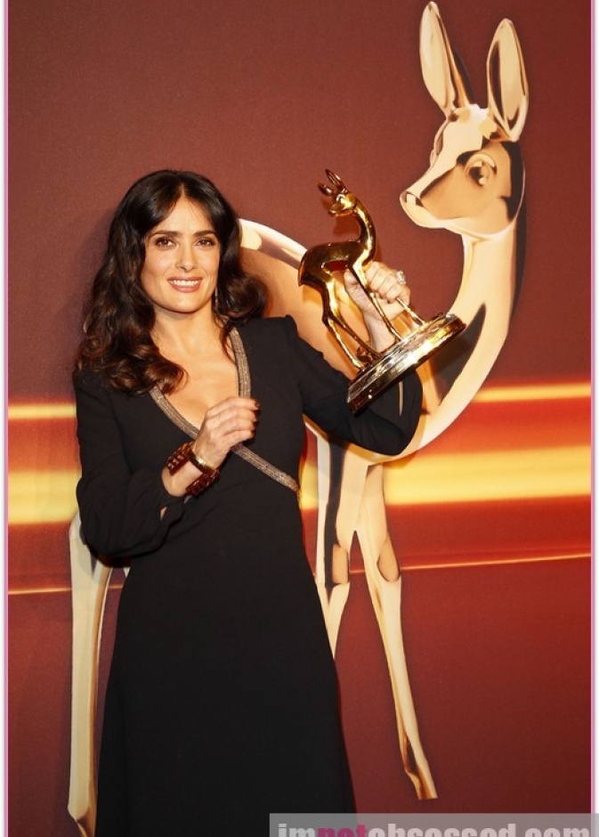سلمى حايك في حفل BAMBI Awards