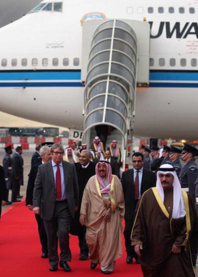 الكويت الشيخ صباح الأحمد الجابر الصباح زيارة رسمية إلى بريطانيا