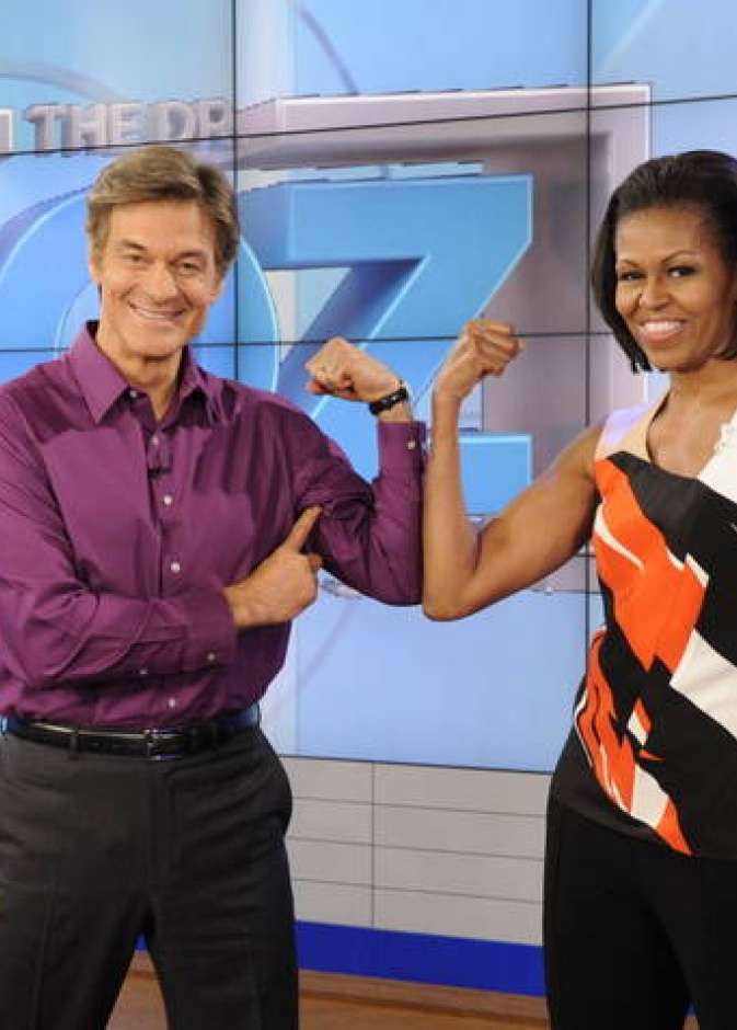 ميشيل أوباما في برنامج "The Dr. Oz Show"على MBC4