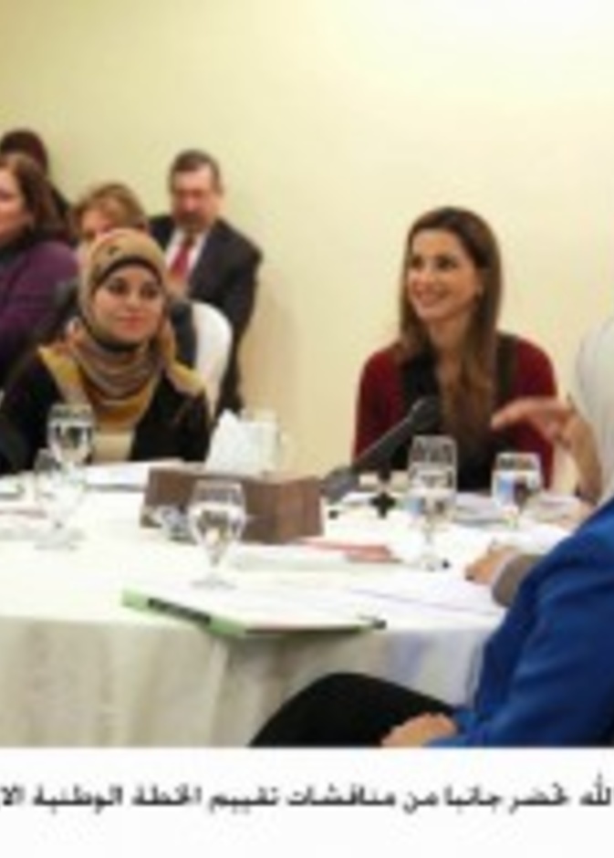 الملكة رانيا تؤكد اهتمامها والملك عبدالله بالأطفال