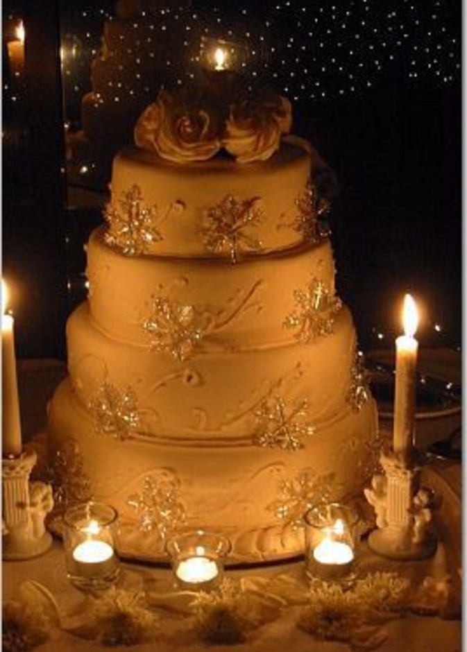 كعكة زفاف