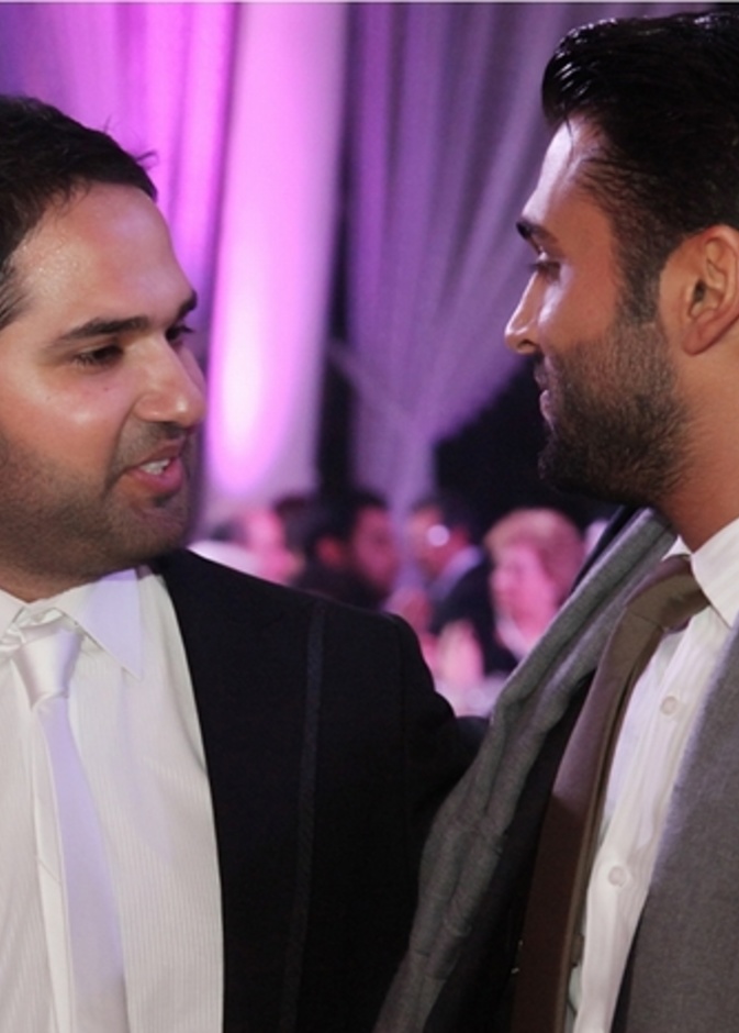 مع ملك جمال لبنان السابق عبد الرحمن بلعة