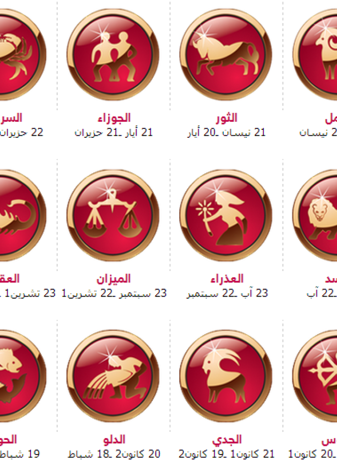 حظك اليوم مع الأبراج  