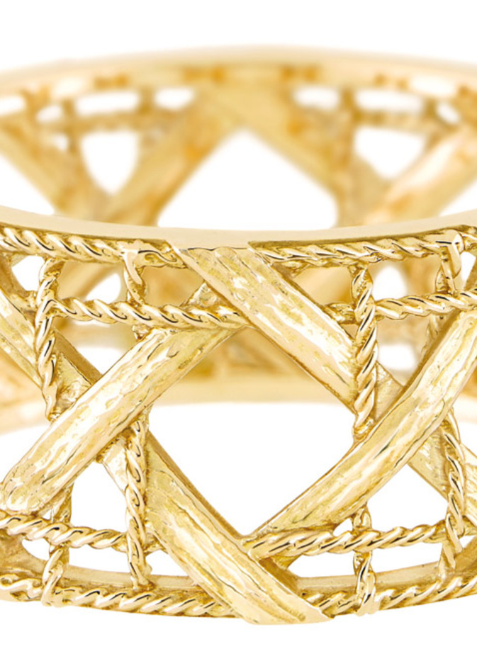 خاتم من الذهب الاصفر من مجموعة MY DIOR