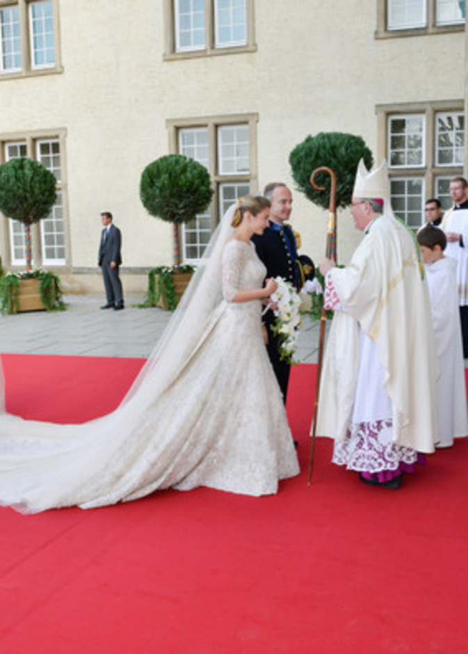 Wedding Prince Guillaume and heir of the Duke of Luxembourg