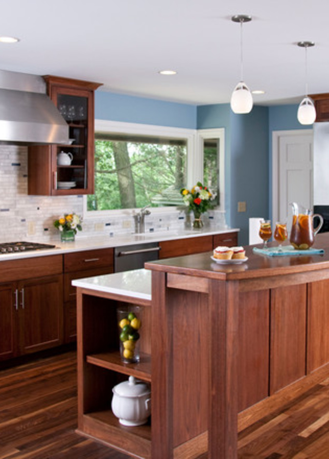 مطبخ مودرن مع لمسات تركية