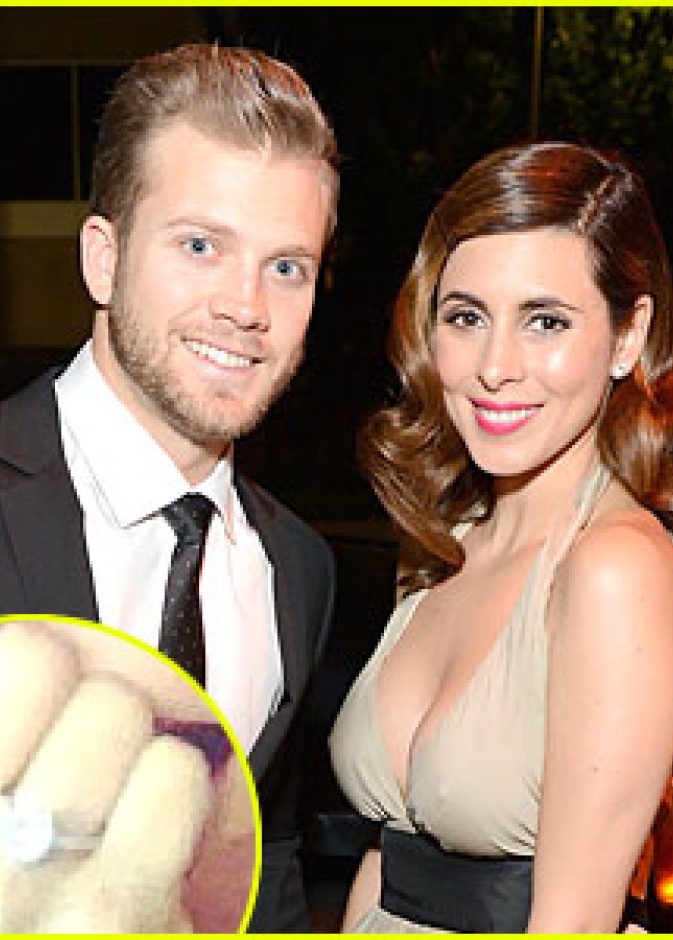 خطوبة جيمي لين سيغلر للاعب البيسبول كتر ديكسترا