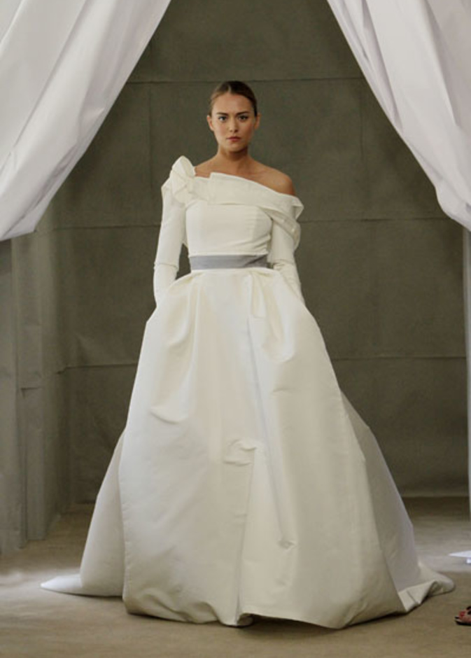 Carolina Herrera bridal runway show