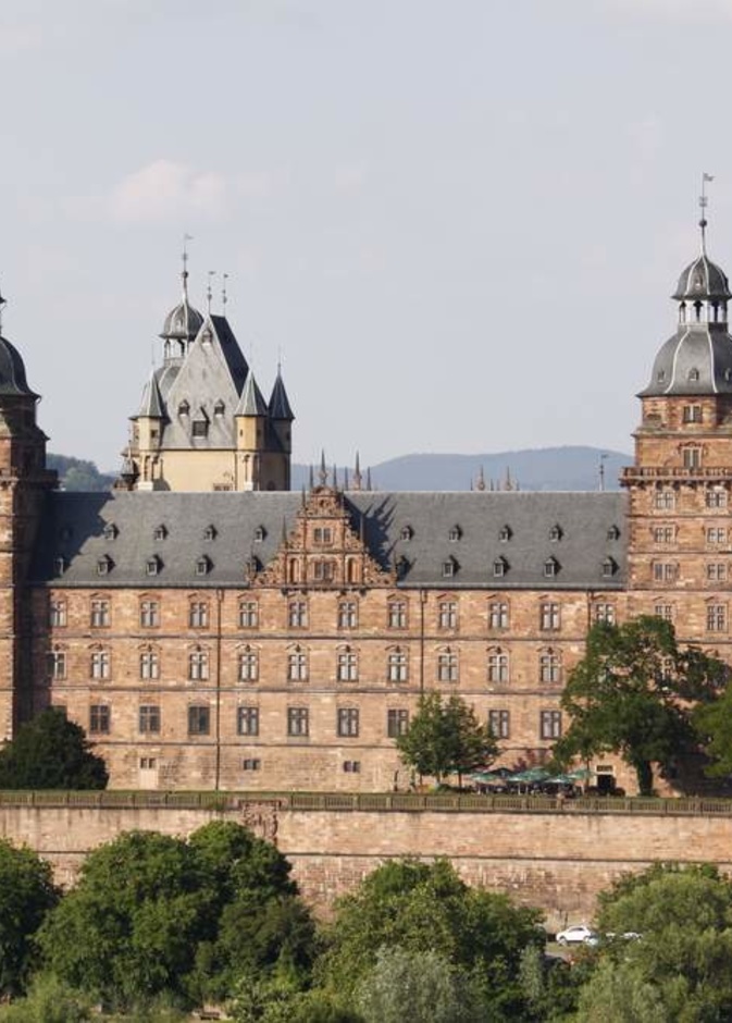 Castle Johannesburg in Aschaffenburg in Germany