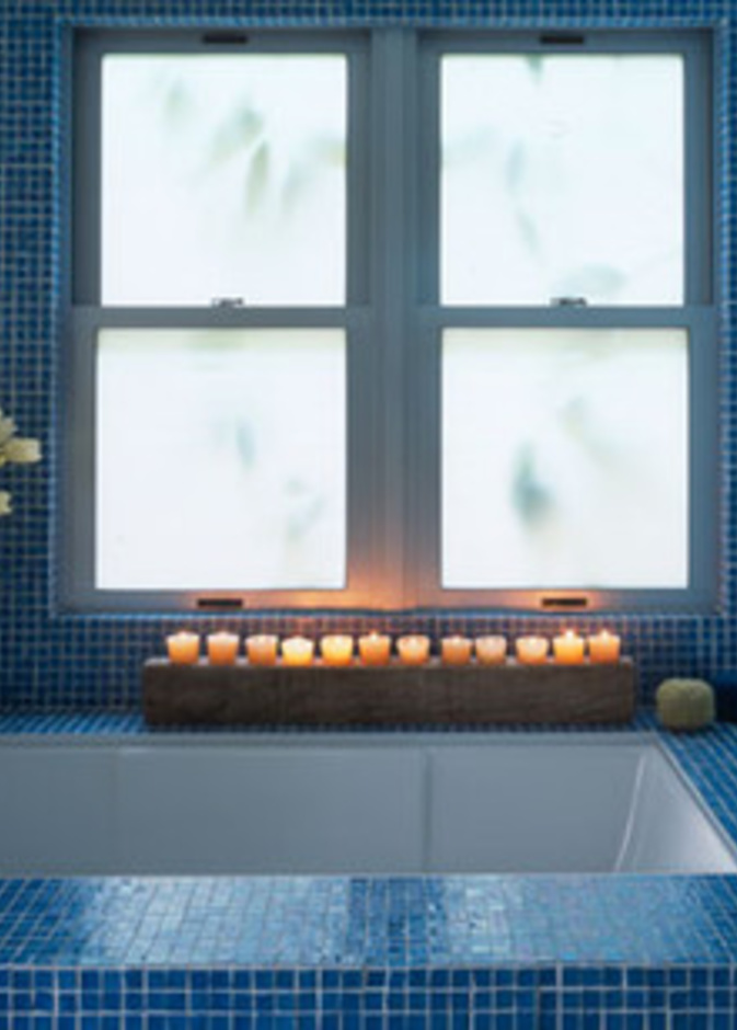 لمسات ديكورية في الحمام