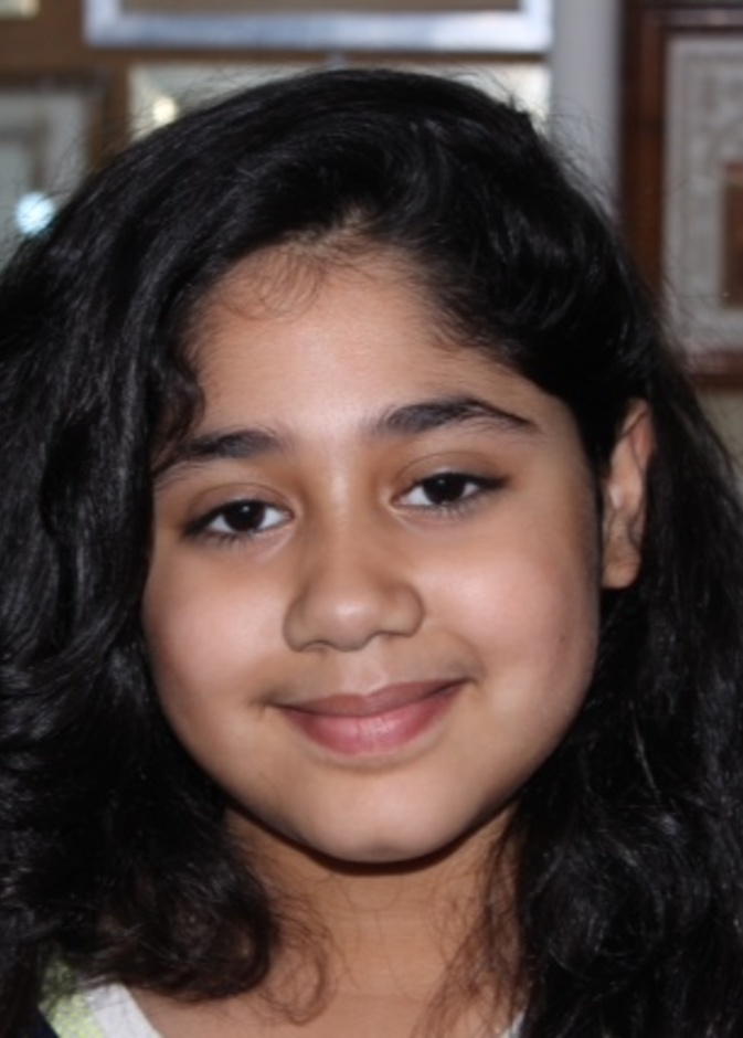 الطفلة غلم حفيدة الموسيقار الراحل