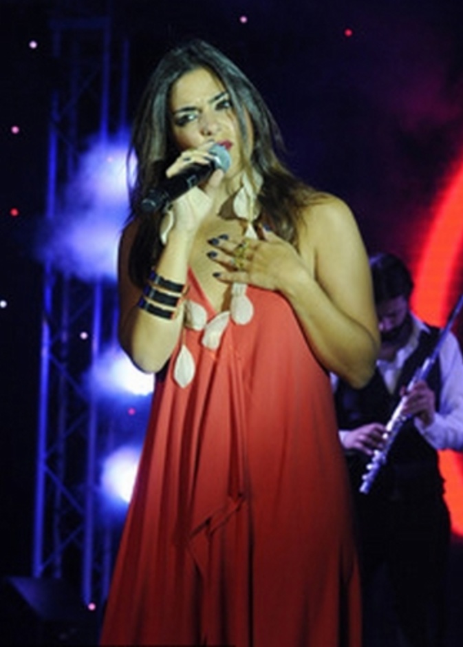 كريس جور أثناء وصلتها