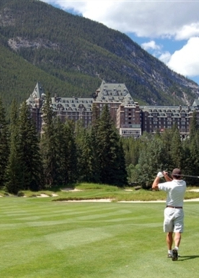 Approach Shot at Banff Springs Golf Course