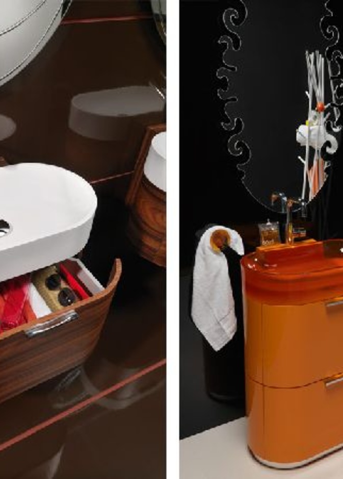 تمتعي بسحر حمامات vanities