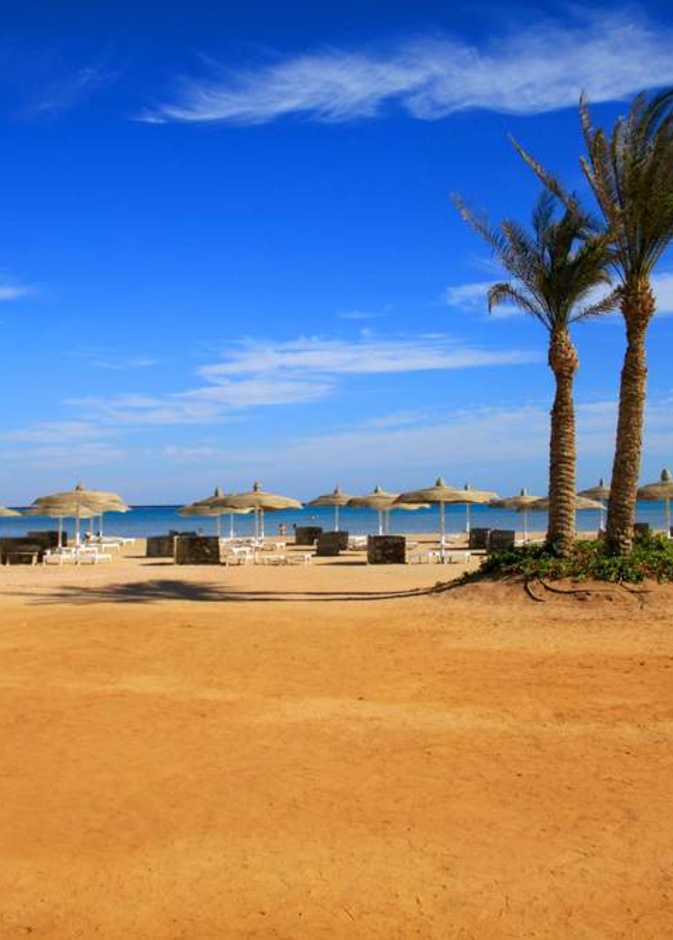 Beautiful sandy beach