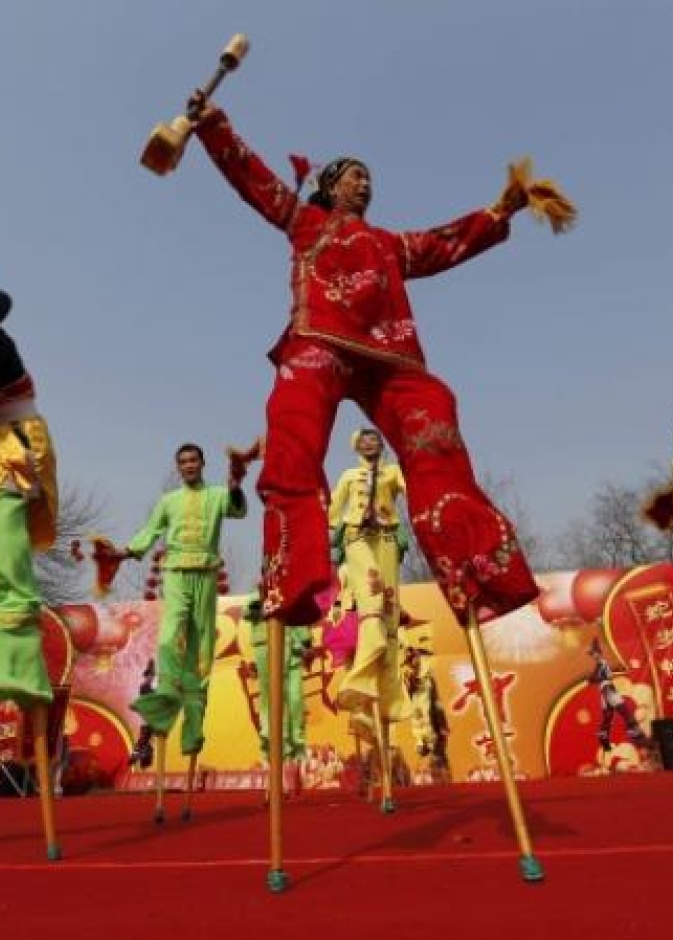 احتفالات في الصين بعام الأفعى