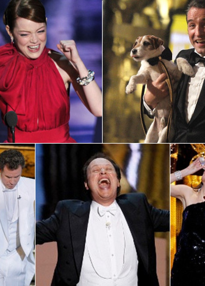 بالصور: أفضل لحظات الأوسكار على مر السنوات