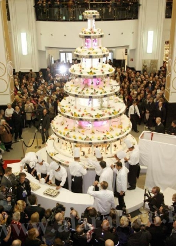 أغلى كعكة زفاف في العالم