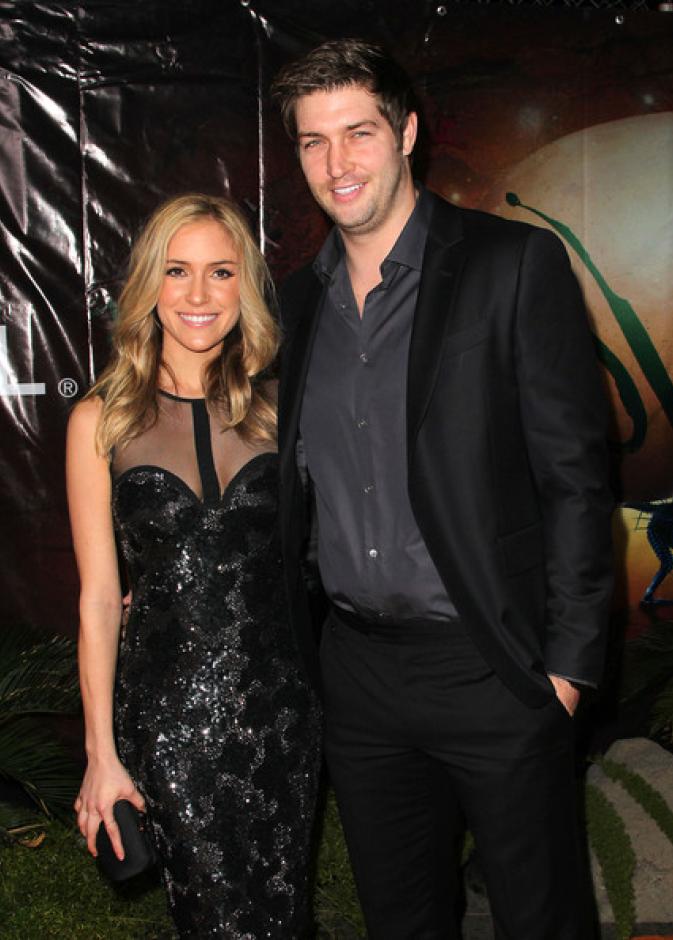 نجمة التلفزيون, Kristin Cavallari مع خطيبها Jay Cutler