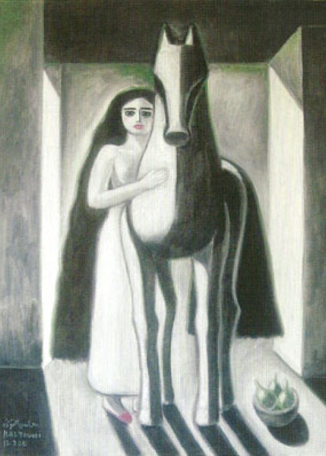 نساء وخيول حلمي التوني