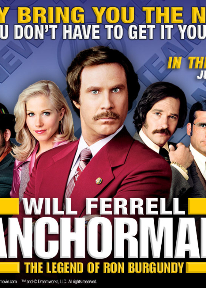 Anchorman Print Ad