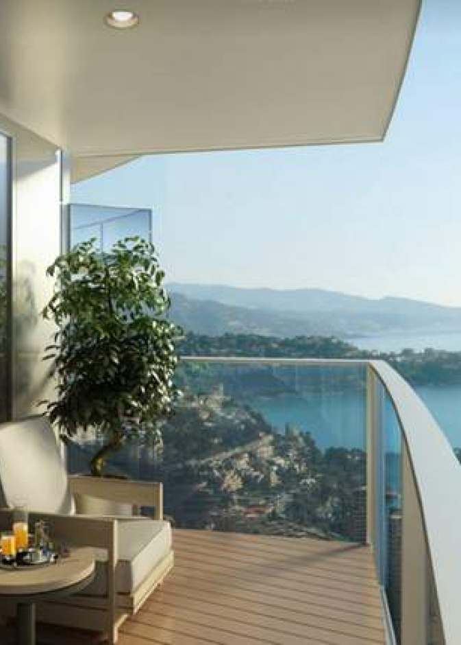 Ligurian Sea منظر خلاب يطل على البحر