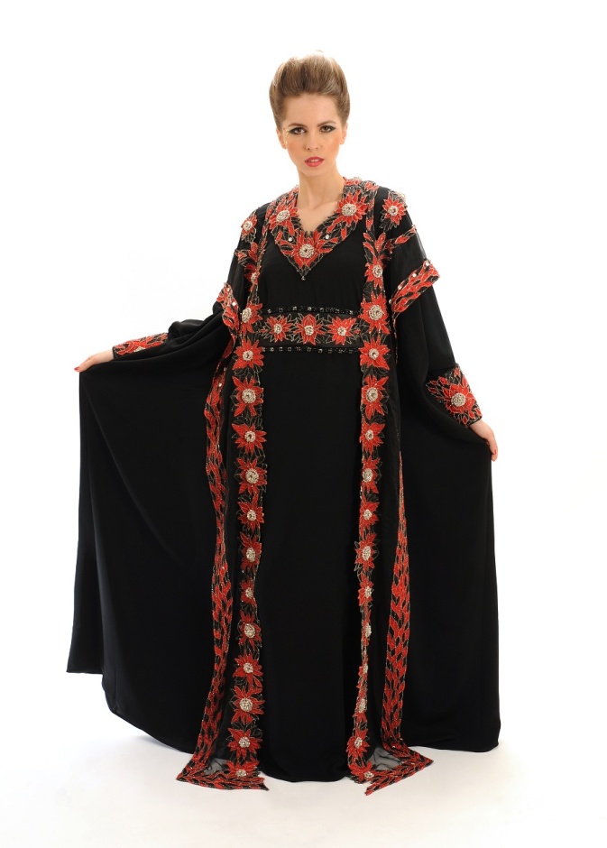عباءة الألماسة الحمراء